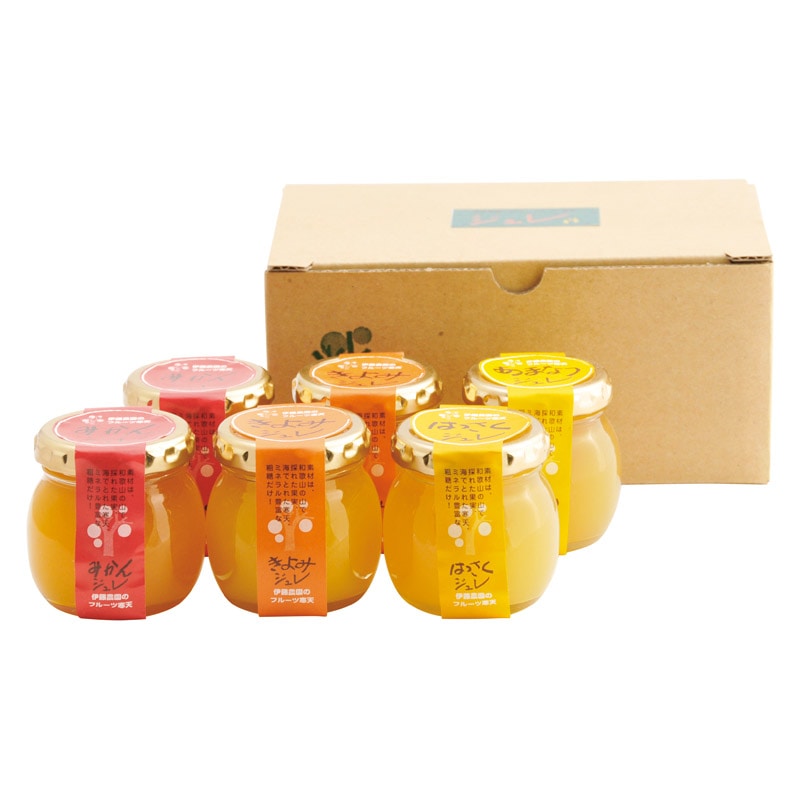 伊藤農園 ピュアフルーツ寒天ジュレ6個セット  ／ゼリー 洋菓子 スイーツ・お菓子 食品 ギフト プレゼント プチギフト 祝い バレンタイン チョコ 以外 子供 友達 ホワイトデー お返し 人気 カード