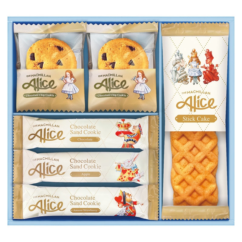 マクミランアリス ガトーセレクション  ／各種洋菓子セット 洋菓子 スイーツ・お菓子 食品 ギフト プレゼント プチギフト 祝い バレンタイン チョコ 以外 子供 友達 ホワイトデー お返し 人気 カード