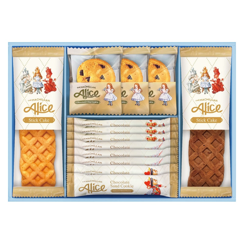 マクミランアリス ガトーセレクション  ／各種洋菓子セット 洋菓子 スイーツ・お菓子 食品 ギフト プレゼント プチギフト 祝い バレンタイン チョコ 以外 子供 友達 ホワイトデー お返し 人気 カード