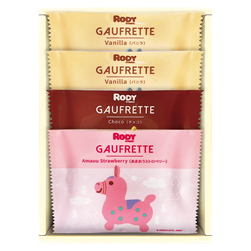 ロディ 3種類のゴーフレット詰合せボックス  ／各種洋菓子セット 洋菓子 スイーツ・お菓子 食品 ギフト プレゼント プチギフト 祝い バレンタイン チョコ 以外 子供 友達 ホワイトデー お返し 人気 カード