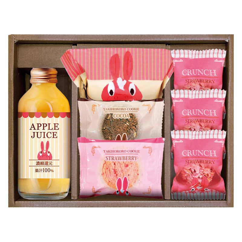 ロディ ジュース&スイーツセット  ／野菜・果実飲料 水・ソフトドリンク 飲料 ギフト プレゼント プチギフト 祝い バレンタイン チョコ 以外 子供 友達 ホワイトデー お返し 人気 カード