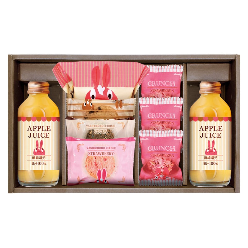 ロディ ジュース&スイーツセット  ／野菜・果実飲料 水・ソフトドリンク 飲料 ギフト プレゼント プチギフト 祝い バレンタイン チョコ 以外 子供 友達 ホワイトデー お返し 人気 カード