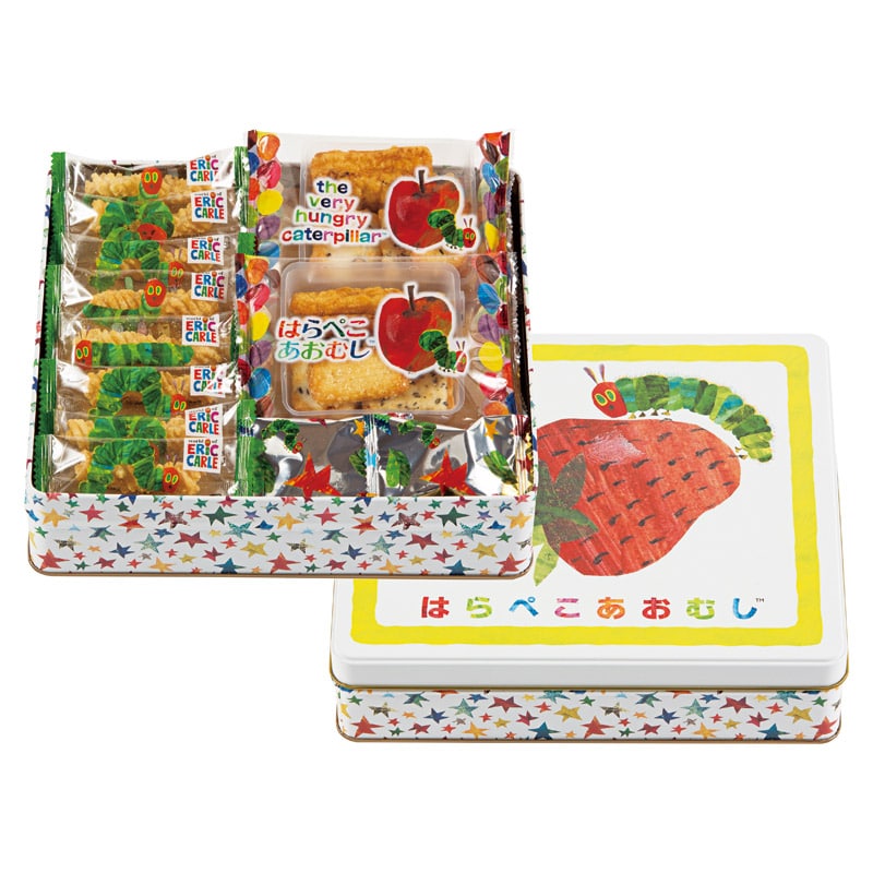 はらぺこあおむし おやつアソート  ／各種洋菓子セット 洋菓子 スイーツ・お菓子 食品 ギフト プレゼント プチギフト 祝い バレンタイン チョコ 以外 子供 友達 ホワイトデー お返し 人気 カード