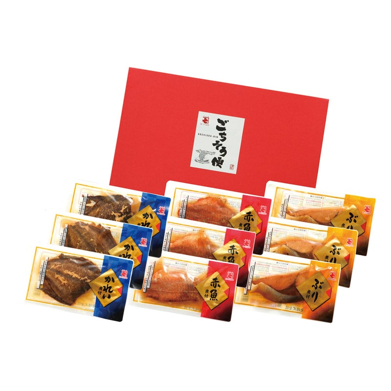 かね七 お手軽煮魚セット  ／魚介類・水産加工品 食品 ギフト プレゼント プチギフト 祝い バレンタイン チョコ 以外 子供 友達 ホワイトデー お返し 人気 カード