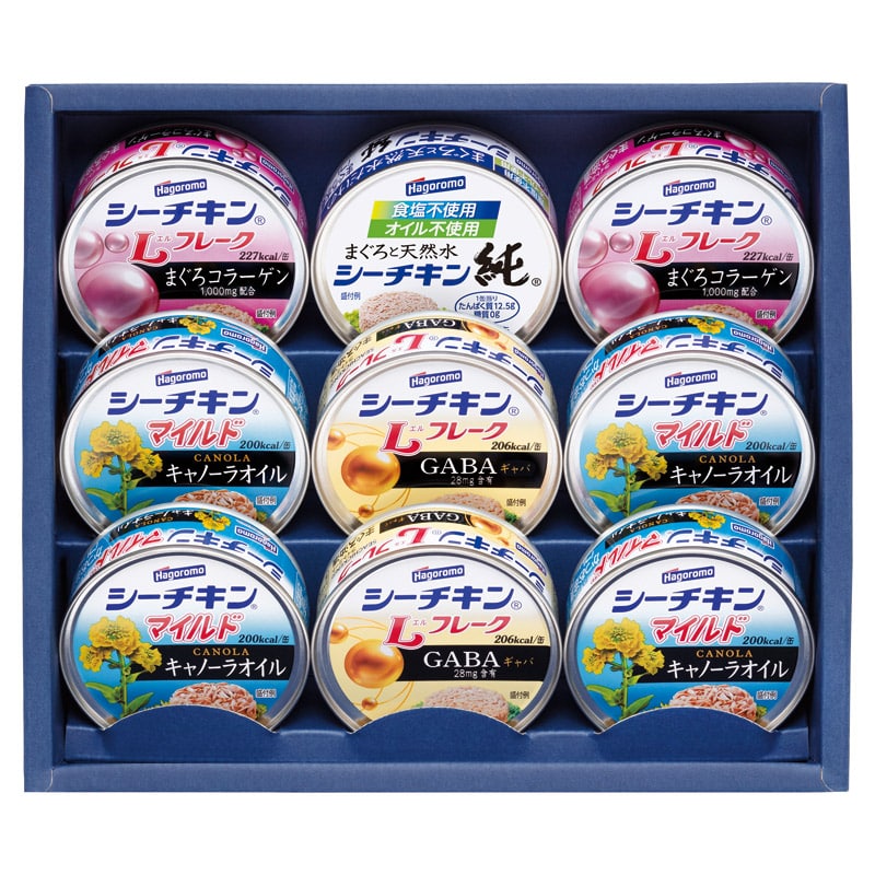 はごろもフーズ シーチキンギフト /魚介類・水産加工品 食品 ギフト プレゼント プチギフト 祝い バレンタイン チョコ 以外 子供 友達 ホワイトデー お返し 人気 カード