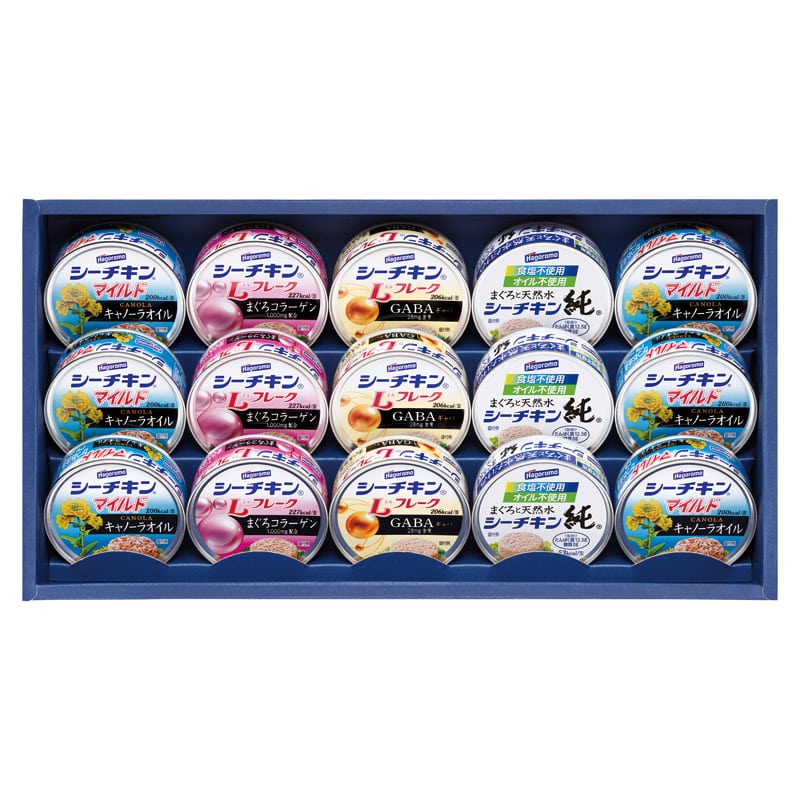 はごろもフーズ シーチキンギフト  ／魚介類・水産加工品 食品 ギフト プレゼント プチギフト 祝い バレンタイン チョコ 以外 子供 友達 ホワイトデー お返し 人気 カード