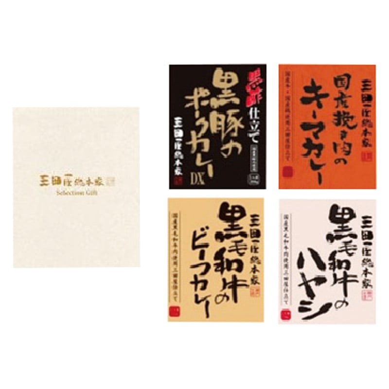 三田屋総本家 セレクションギフト  ／カレー 惣菜・レトルト 食品 ギフト プレゼント プチギフト 祝い バレンタイン チョコ 以外 子供 友達 ホワイトデー お返し 人気 カード