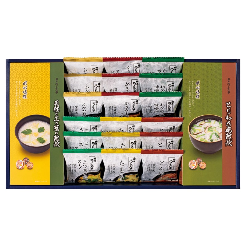 ろくさん亭 道場六三郎 フリーズドライギフト  ／お吸い物 和風惣菜 惣菜・レトルト 食品 ギフト プレゼント プチギフト 祝い バレンタイン チョコ 以外 子供 友達 ホワイトデー お返し 人気 カード