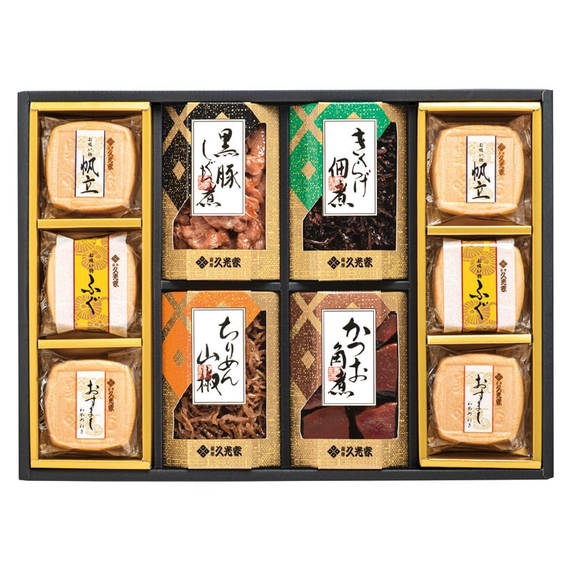 久光家 お吸物･佃煮詰合せ  ／お吸い物 和風惣菜 惣菜・レトルト 食品 ギフト プレゼント プチギフト 祝い バレンタイン チョコ 以外 子供 友達 ホワイトデー お返し 人気 カード