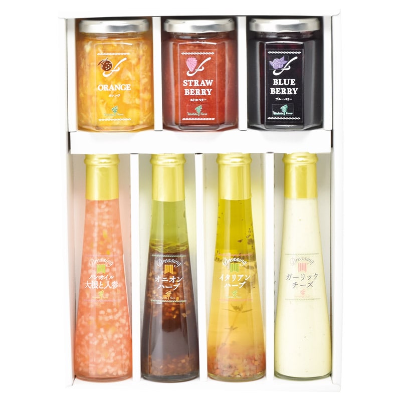 たかはたファーム ジャム･ドレッシング詰合せ  ／ドレッシング 調味料 食品 ギフト プレゼント プチギフト 祝い バレンタイン チョコ 以外 子供 友達 ホワイトデー お返し 人気 カード