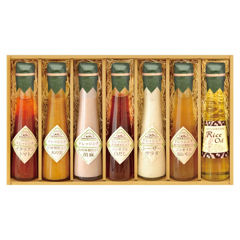 飛騨高山ファクトリー ～食菜味～すこやかドレッシングギフト  ／ドレッシング 調味料 食品 ギフト プレゼント プチギフト 祝い バレンタイン チョコ 以外 子供 友達 ホワイトデー お返し 人気 カード
