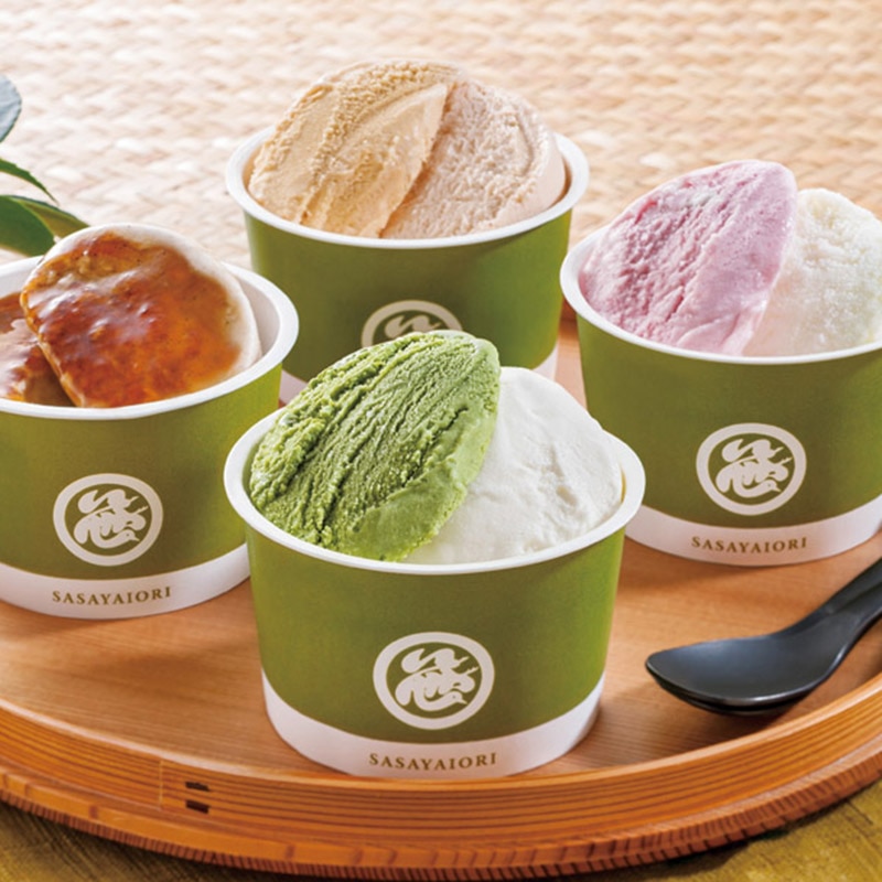 京菓匠 笹屋伊織監修 アイスアソート／アイスクリーム アイスクリーム・シャーベット スイーツ・お菓子 食品 送料無料 取り寄せ グルメ 産地直送 センター スイーツ バレンタイン チョコ 以外 子供 友達 ホワイトデー お返し 人気 カード
