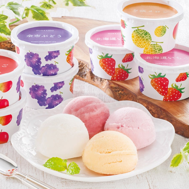 北海道フルーツアイスバラエティ／アイスクリーム アイスクリーム・シャーベット スイーツ・お菓子 食品 送料無料 取り寄せ グルメ 産地直送 センター スイーツ バレンタイン チョコ 以外 子供 友達 ホワイトデー お返し 人気 カード