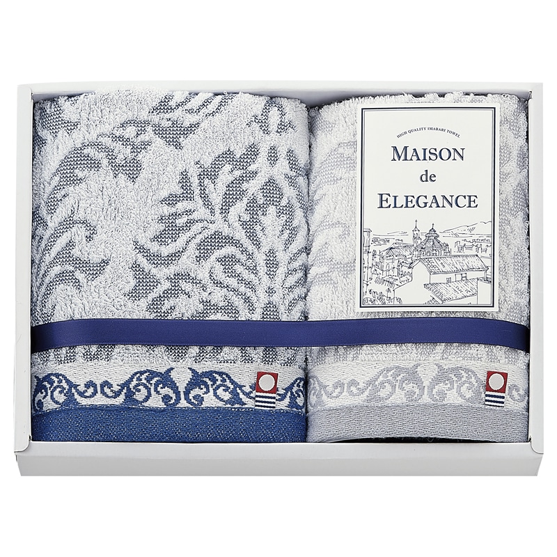 メゾン ド エレガンス タオルセット ／タオル 日用品・ヘルスケア ギフト プレゼント プチギフト 祝い お年賀 御年賀 2026 送料無料 人気 年始挨拶 バレンタイン チョコ 以外 子供 友達
