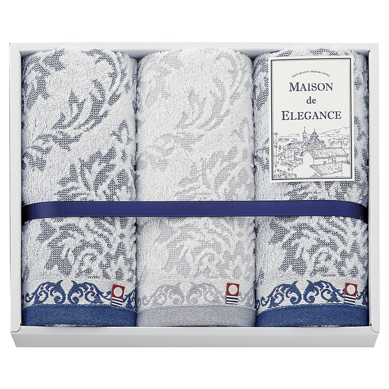 メゾン ド エレガンス タオルセット ／タオル 日用品・ヘルスケア ギフト プレゼント プチギフト 祝い お年賀 御年賀 2026 送料無料 人気 年始挨拶 バレンタイン チョコ 以外 子供 友達