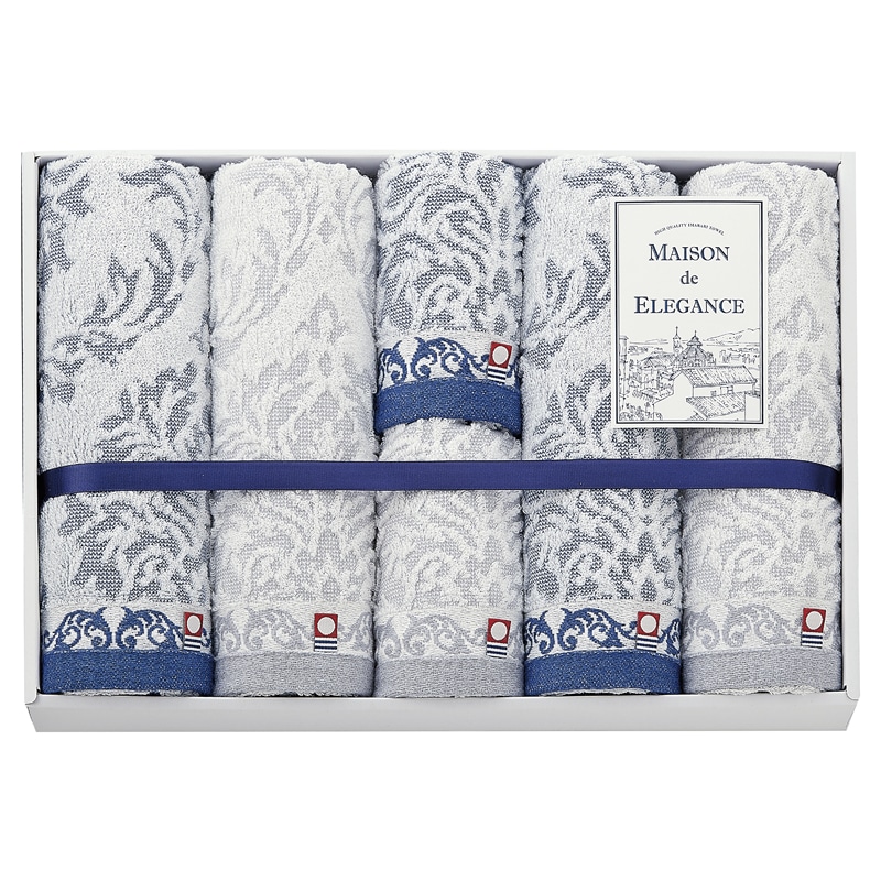 メゾン ド エレガンス タオルセット ／タオル 日用品・ヘルスケア ギフト プレゼント プチギフト 祝い お年賀 御年賀 2026 送料無料 人気 年始挨拶 バレンタイン チョコ 以外 子供 友達