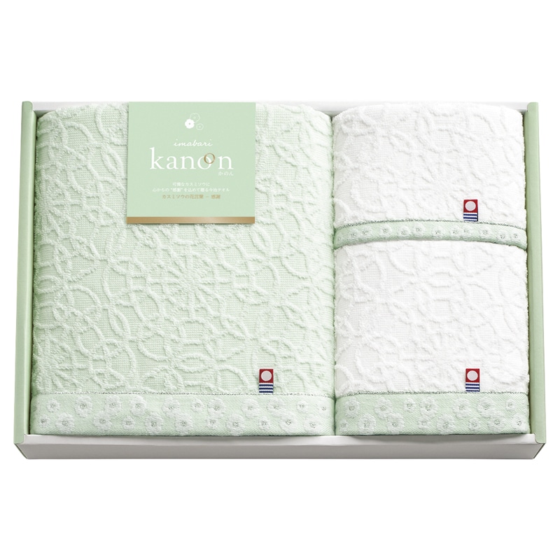 今治かのん 愛媛今治 タオルセット ／タオル 日用品・ヘルスケア ギフト プレゼント プチギフト 祝い お年賀 御年賀 2026 送料無料 人気 年始挨拶 バレンタイン チョコ 以外 子供 友達