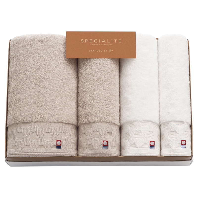 SPECIALITE 愛媛今治 タオルセット ／タオル 日用品・ヘルスケア ギフト プレゼント プチギフト 祝い お年賀 御年賀 2026 送料無料 人気 年始挨拶 バレンタイン チョコ 以外 子供 友達