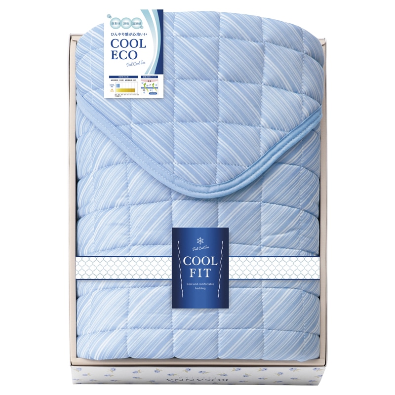 COOL FIT 冷感 敷パット ／ベッドパッド・敷きパッド 寝具 住まい・家具 ギフト プレゼント プチギフト 祝い お年賀 御年賀 2026 送料無料 人気 年始挨拶 バレンタイン チョコ 以外 子供 友達