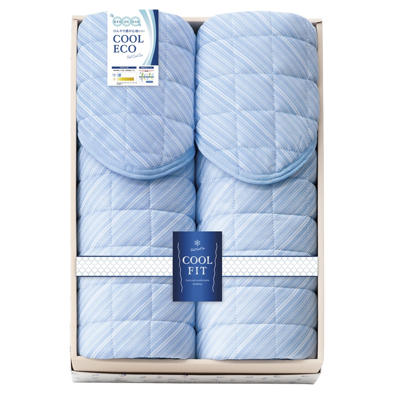 COOL FIT 冷感 敷パット2P ／ベッドパッド・敷きパッド 寝具 住まい・家具 ギフト プレゼント プチギフト 祝い お年賀 御年賀 2026 送料無料 人気 年始挨拶 バレンタイン チョコ 以外 子供 友達