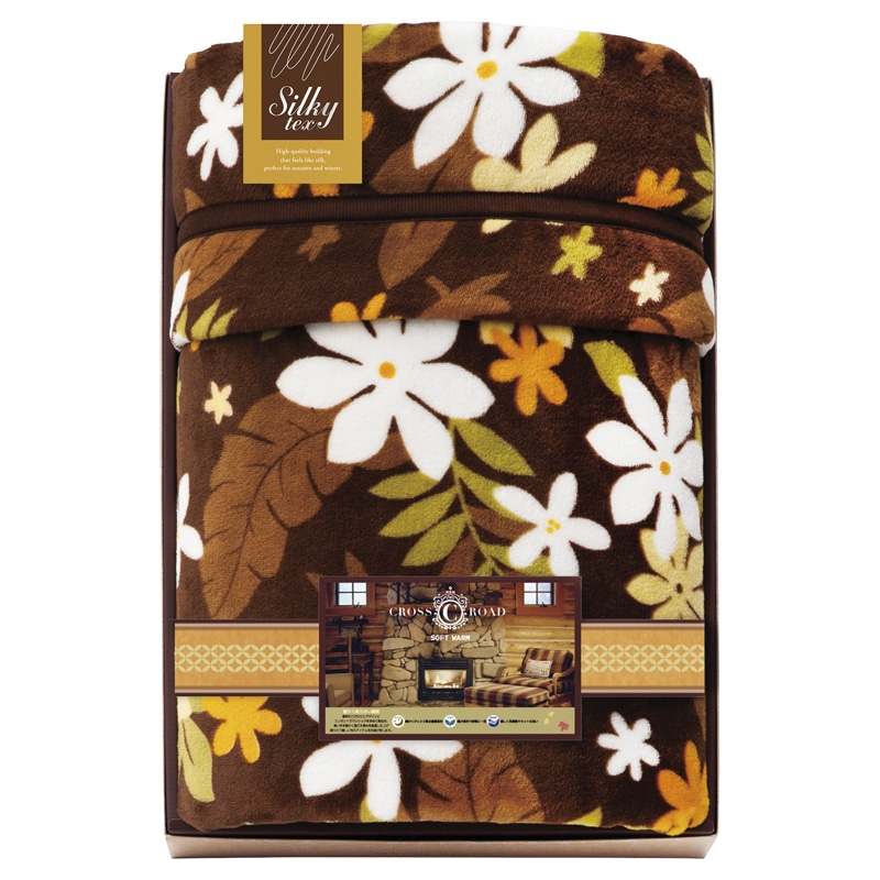 CROSS ROAD あったかアイデア&厳選素材 柔らか毛布 ／毛布・ブランケット 寝具 住まい・家具 ギフト プレゼント プチギフト 祝い お年賀 御年賀 2026 送料無料 人気 年始挨拶 バレンタイン プレゼント