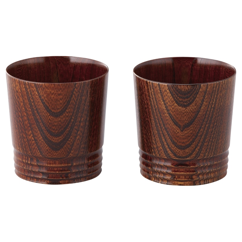 山中塗 欅のグラスペア 伝承 /グラス 食器 キッチン用品 ギフト プレゼント プチギフト 祝い お年賀 御年賀 2026 送料無料 人気 年始挨拶 バレンタイン チョコ 以外 子供 友達