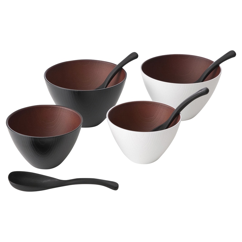 MAKOTOjapan ファミーユ スープ&マルチボウルWペアセット ／スープボウル・カップ 食器 キッチン用品 ギフト プレゼント プチギフト 祝い お年賀 2026 バレンタイン プレゼント