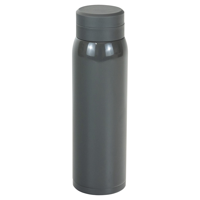 モテコ スクリュー栓マグボトル500ml グレー /水筒 キッチン用品 ギフト プレゼント プチギフト 祝い お年賀 御年賀 2026 送料無料 人気 年始挨拶 バレンタイン チョコ 以外 子供 友達