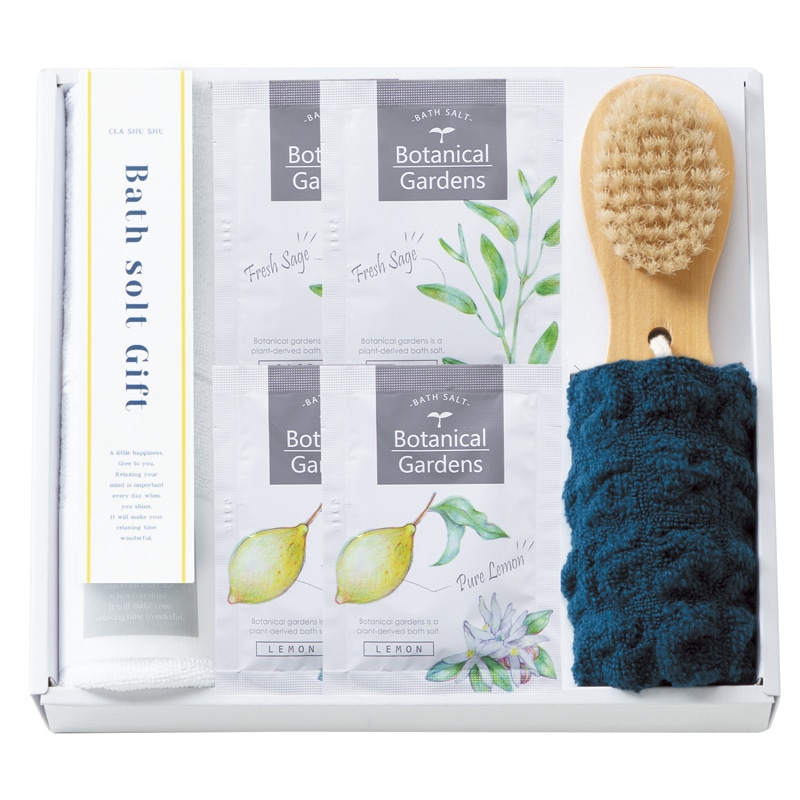 ボタニカルガーデン バスソルトセット ／入浴剤 バス用品 日用品・ヘルスケア ギフト プレゼント プチギフト 祝い お年賀 御年賀 2026 送料無料 人気 年始挨拶 バレンタイン チョコ 以外 子供 友達