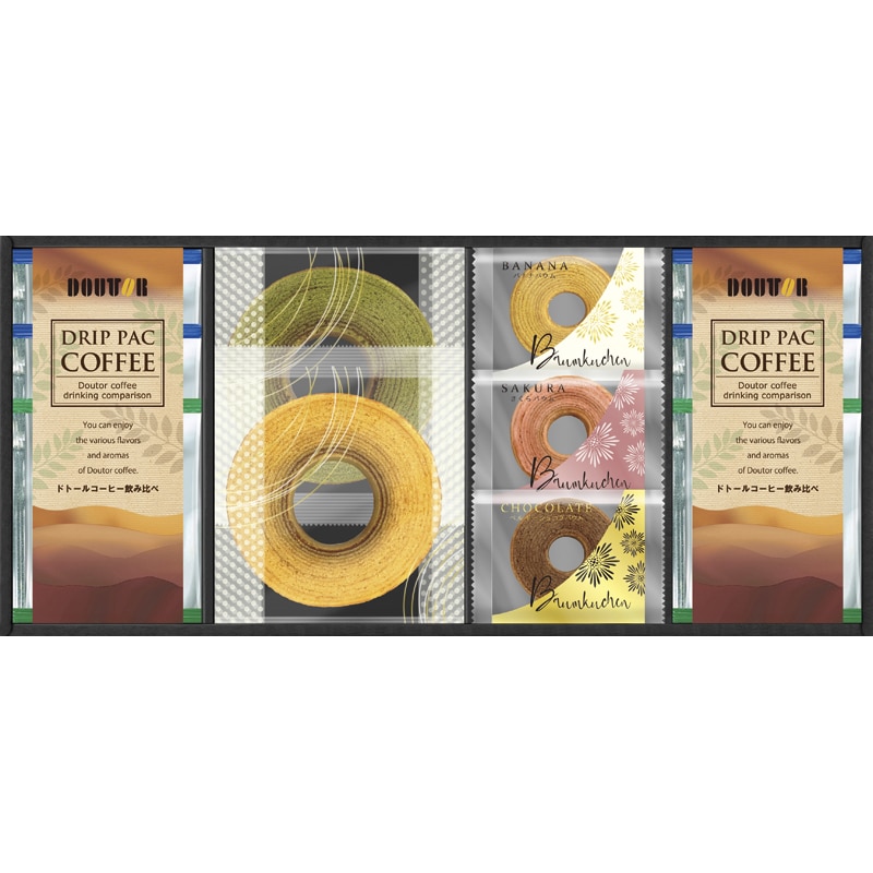 ドトールコーヒー&スイーツバラエティ ／各種洋菓子セット 洋菓子 スイーツ・お菓子 食品 ギフト プレゼント プチギフト 祝い お年賀 御年賀 2026 送料無料 人気 年始挨拶 バレンタイン チョコ 以外 子供 友達