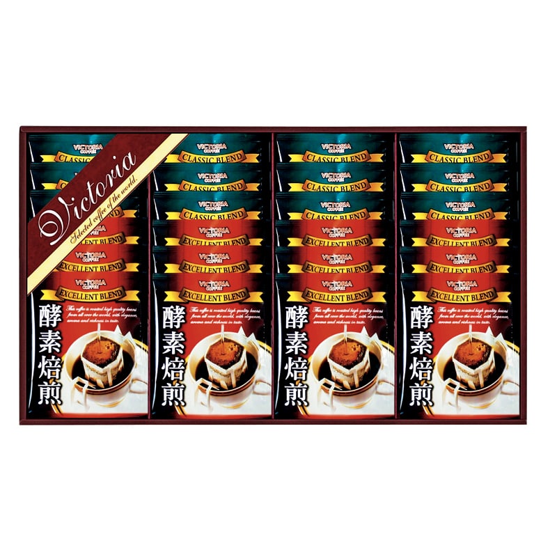 珈琲屋さんが作った酵素焙煎ドリップコーヒーセット ／インスタントコーヒー コーヒー 水・ソフトドリンク 飲料 ギフト プレゼント プチギフト 祝い お年賀 2026 バレンタイン プレゼント