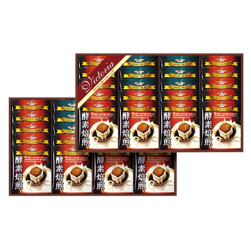 珈琲屋さんが作った酵素焙煎ドリップコーヒーセット ／インスタントコーヒー コーヒー 水・ソフトドリンク 飲料 ギフト プレゼント プチギフト 祝い お年賀 2026 バレンタイン プレゼント