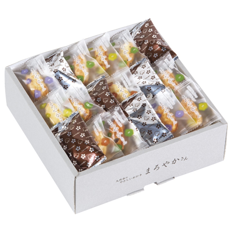 天然水おかき まろやかさん ／あられ・おかき せんべい・米菓 スイーツ・お菓子 食品 ギフト プレゼント プチギフト 祝い お年賀 御年賀 2026 送料無料 人気 年始挨拶 バレンタイン チョコ 以外 子供 友達