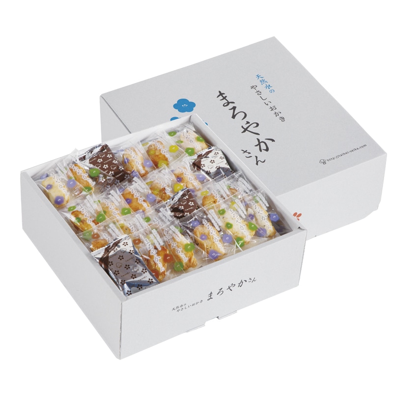 天然水おかき まろやかさん ／あられ・おかき せんべい・米菓 スイーツ・お菓子 食品 ギフト プレゼント プチギフト 祝い お年賀 御年賀 2026 送料無料 人気 年始挨拶 バレンタイン チョコ 以外 子供 友達