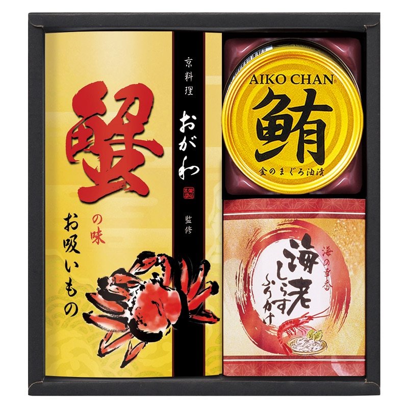 京料理おが和監修 お吸いもの詰合せ  ／お吸い物 和風惣菜 惣菜・レトルト 食品 ギフト プレゼント プチギフト 祝い バレンタイン チョコ 以外 子供 友達 ホワイトデー お返し 人気 カード