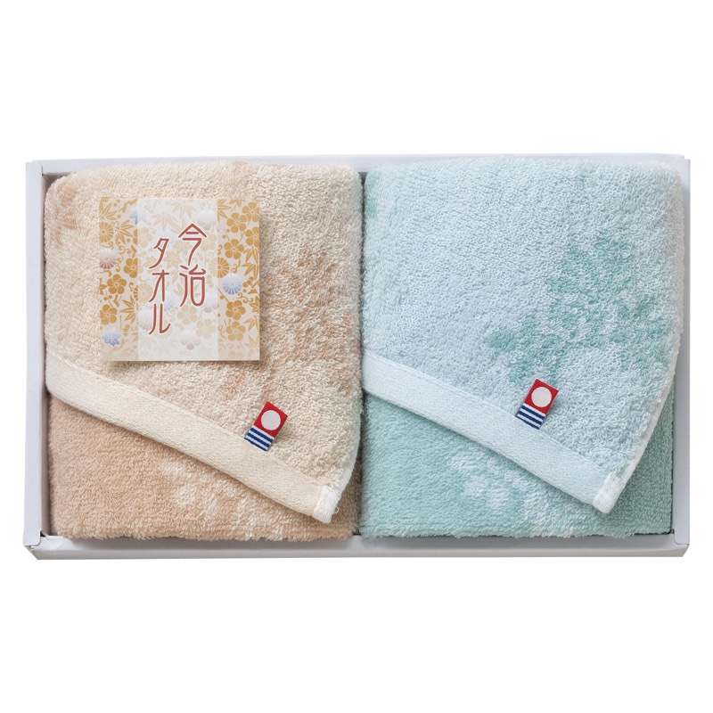 今治製タオル しまなみ匠の彩 ウォッシュタオル2P  ／タオル 日用品・ヘルスケア ギフト プレゼント プチギフト 祝い バレンタイン チョコ 以外 子供 友達 ホワイトデー お返し 人気 カード