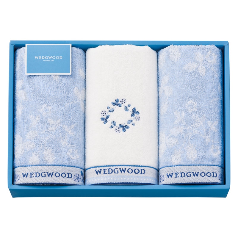 ウェッジウッド ワイルドストロベリー フェイスタオル2P&ウォッシュタオル  ／タオル 日用品・ヘルスケア ギフト プレゼント プチギフト 祝い バレンタイン チョコ 以外 子供 友達 ホワイトデー お返し 人気 カード