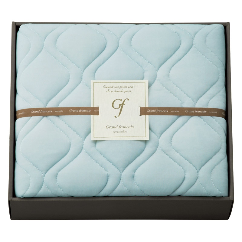グランフランセヌーベル クール接触冷感敷パット ミント ／ベッドパッド・敷きパッド 寝具 住まい・家具 ギフト プレゼント プチギフト 祝い バレンタイン チョコ 以外 子供 友達 ホワイトデー お返し 人気 カード