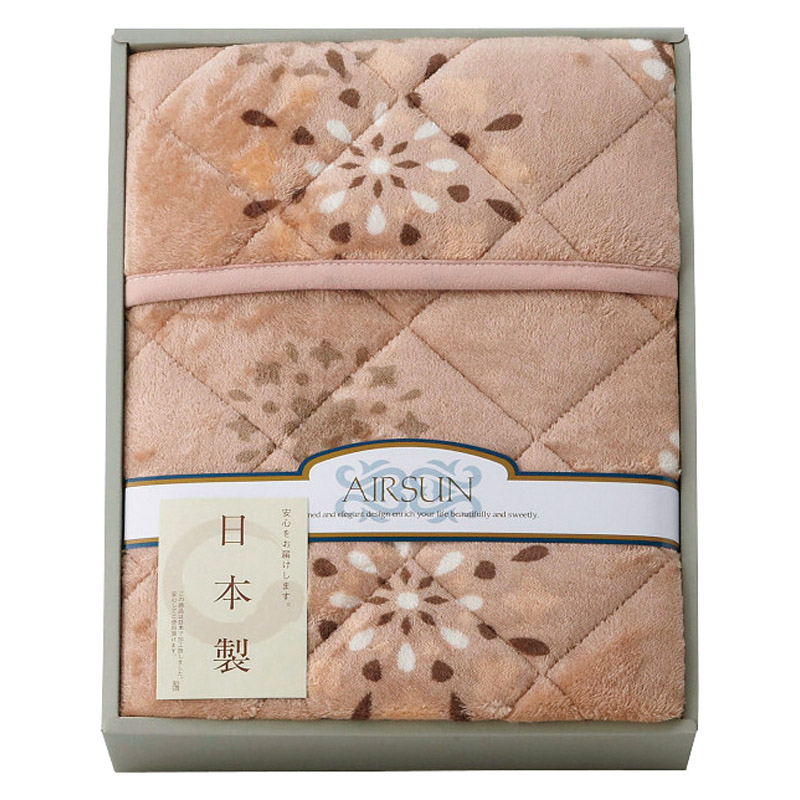 吸湿発熱わた入り国産やわらかタッチ敷パット  ／ベッドパッド・敷きパッド 寝具 住まい・家具 ギフト プレゼント プチギフト 祝い バレンタイン チョコ 以外 子供 友達 ホワイトデー お返し 人気 カード