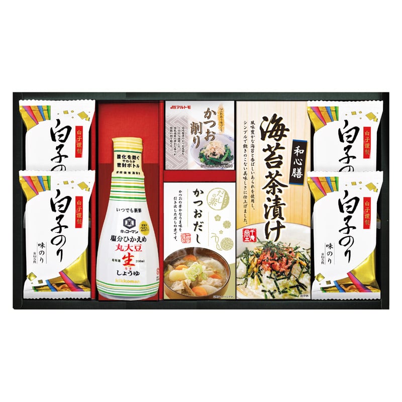 キッコーマン塩分ひかえめ生しょうゆ詰合せギフト /セット・詰め合わせ 調味料 食品 ギフト プレゼント プチギフト 祝い バレンタイン チョコ 以外 子供 友達 ホワイトデー お返し 人気 カード