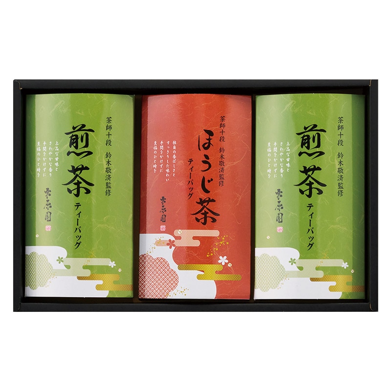 茶師十段鈴木敬済監修 ティーバッグ詰合せ  ／日本茶 お茶・紅茶 水・ソフトドリンク 飲料 ギフト プレゼント プチギフト 祝い バレンタイン チョコ 以外 子供 友達 ホワイトデー お返し 人気 カード