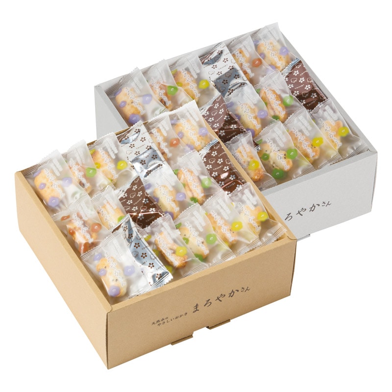 天然水おかきまろやかさん  ／あられ・おかき せんべい・米菓 スイーツ・お菓子 食品 ギフト プレゼント プチギフト 祝い バレンタイン チョコ 以外 子供 友達 ホワイトデー お返し 人気 カード