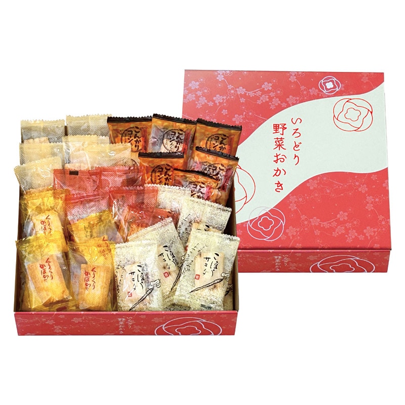 いろどり野菜おかき  ／あられ・おかき せんべい・米菓 スイーツ・お菓子 食品 ギフト プレゼント プチギフト 祝い バレンタイン チョコ 以外 子供 友達 ホワイトデー お返し 人気 カード
