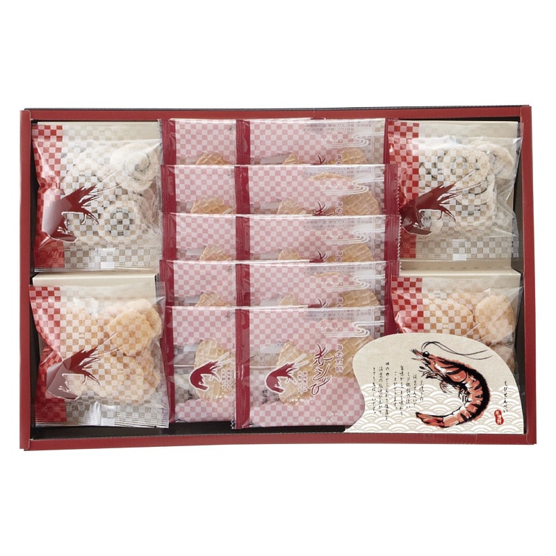 華優雅 えびせんギフト  ／各種せんべい・米菓セット せんべい・米菓 スイーツ・お菓子 食品 ギフト プレゼント プチギフト 祝い バレンタイン チョコ 以外 子供 友達 ホワイトデー お返し 人気 カード