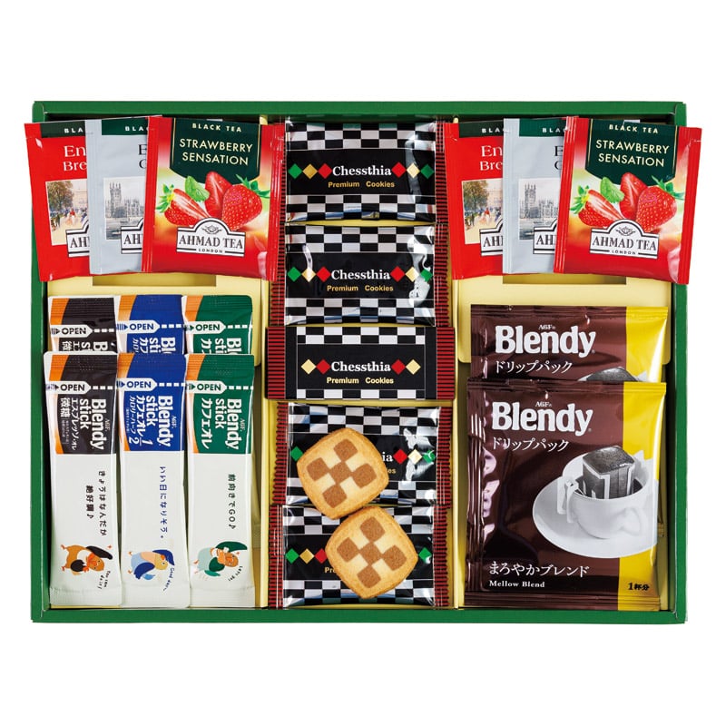 ブレイクタイム クッキー&コーヒー&紅茶  ／インスタントコーヒー コーヒー 水・ソフトドリンク 飲料 ホワイトデー お返し 人気 プチ 卒業 入学 記念品 プレゼント お祝 2026 送料無料 ギフト プレゼント