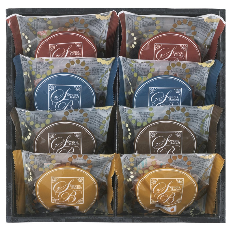 スイートバスケット 焼き菓子詰合せ  ／各種クッキー・焼き菓子セット クッキー・焼き菓子 スイーツ・お菓子 食品 ギフト プレゼント プチギフト 祝い バレンタイン チョコ 以外 子供 友達 ホワイトデー お返し 人気 カード
