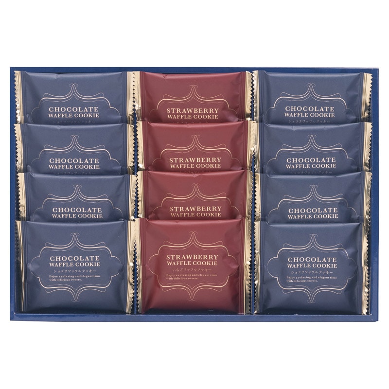 スィートバスケット ワッフルクッキーセット  ／クッキー クッキー・焼き菓子 スイーツ・お菓子 食品 ギフト プレゼント プチギフト 祝い バレンタイン チョコ 以外 子供 友達 ホワイトデー お返し 人気 カード
