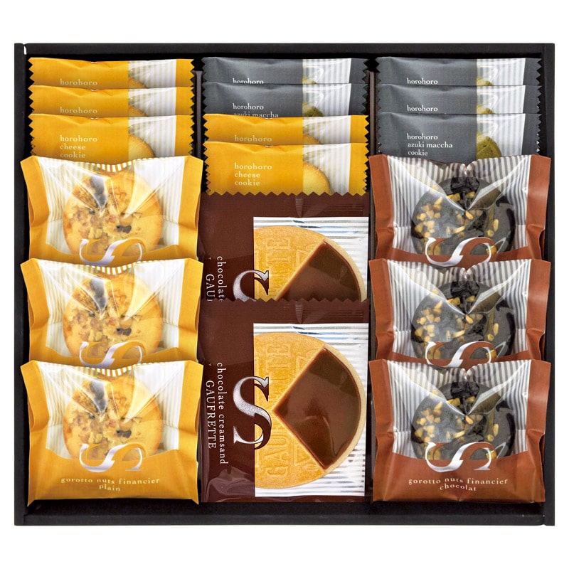 ごろっとナッツフィナンシェ&ゴーフレット 詰合せ  ／各種洋菓子セット 洋菓子 スイーツ・お菓子 食品 ギフト プレゼント プチギフト 祝い バレンタイン チョコ 以外 子供 友達 ホワイトデー お返し 人気 カード