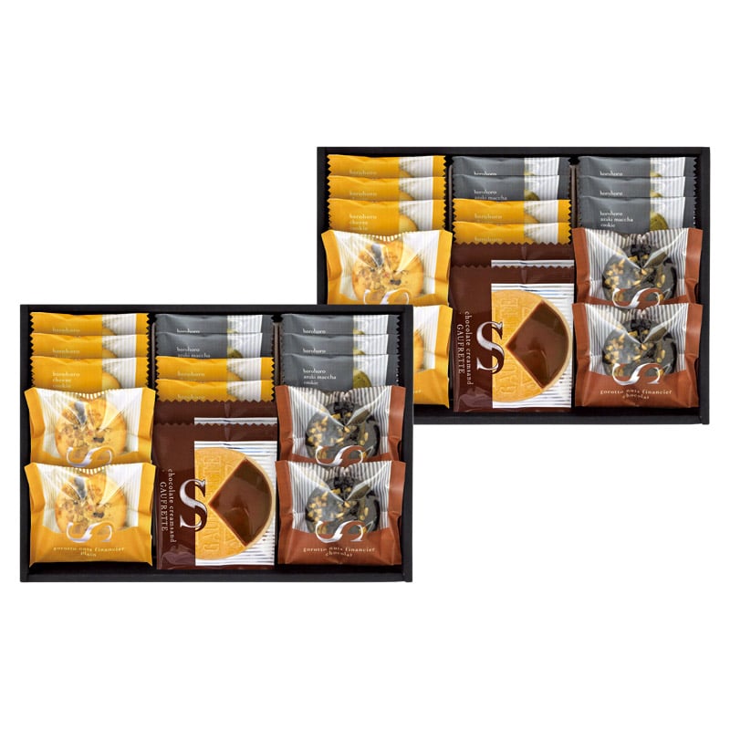 ごろっとナッツフィナンシェ&ゴーフレット 詰合せ  ／各種洋菓子セット 洋菓子 スイーツ・お菓子 食品 ギフト プレゼント プチギフト 祝い バレンタイン チョコ 以外 子供 友達 ホワイトデー お返し 人気 カード