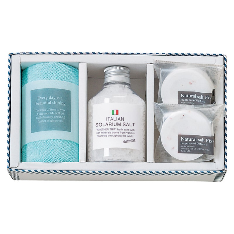 バスツーリスト バスソルトセット  ／入浴剤 バス用品 日用品・ヘルスケア ギフト プレゼント プチギフト 祝い バレンタイン チョコ 以外 子供 友達 ホワイトデー お返し 人気 カード
